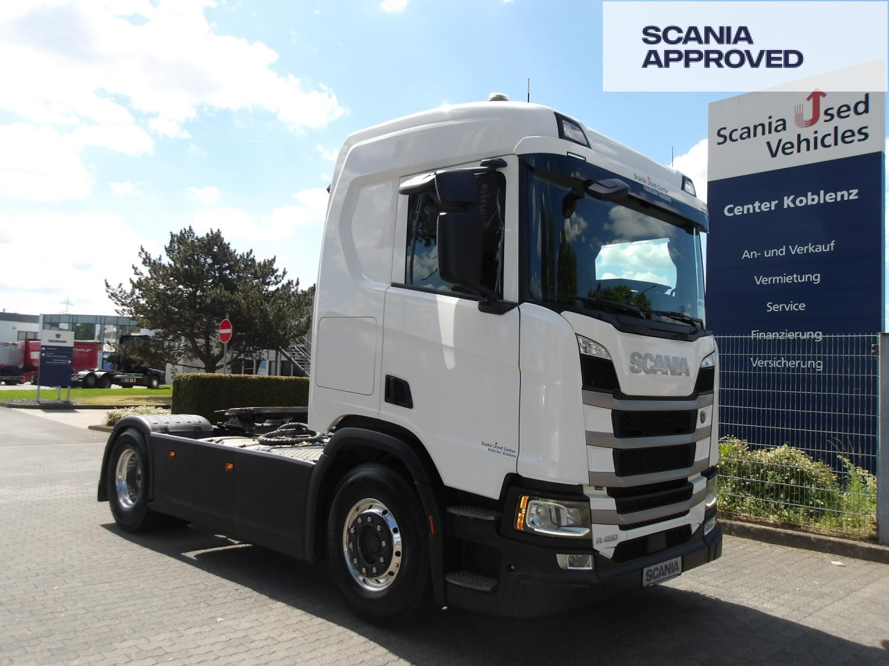 SCANIA R 450 NB - HYDRAULIK - FULL AIR - ALCOA - - Tracteur routier: photos 1 SCANIA R 450 NB - HYDRAULIK - FULL AIR - ALCOA - - Tracteur routier: photos 1