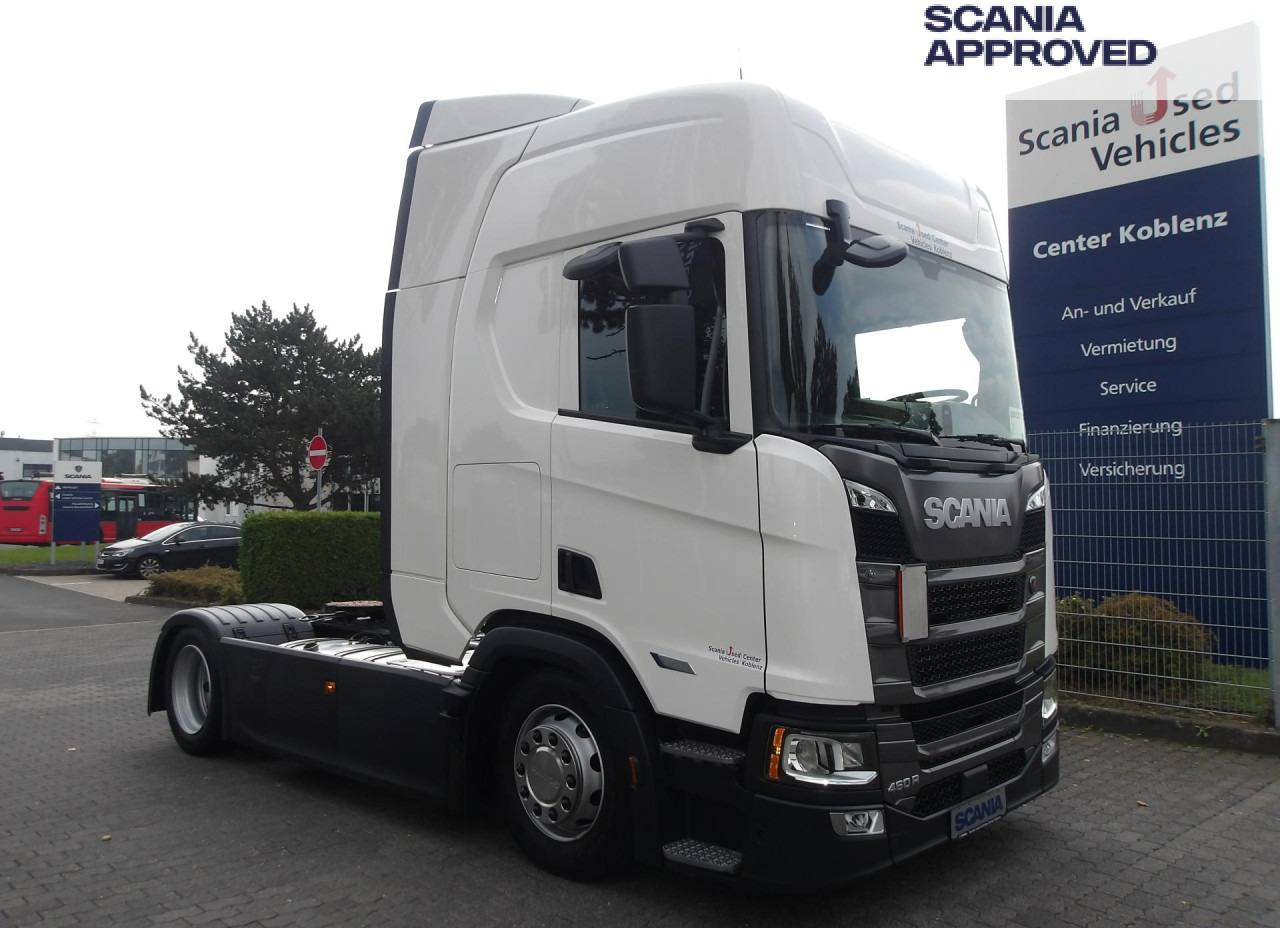SCANIA R 460 EB - MEGA - HIGHLINE - 2x TANKs - ACC - Tracteur routier: photos 1 SCANIA R 460 EB - MEGA - HIGHLINE - 2x TANKs - ACC - Tracteur routier: photos 1