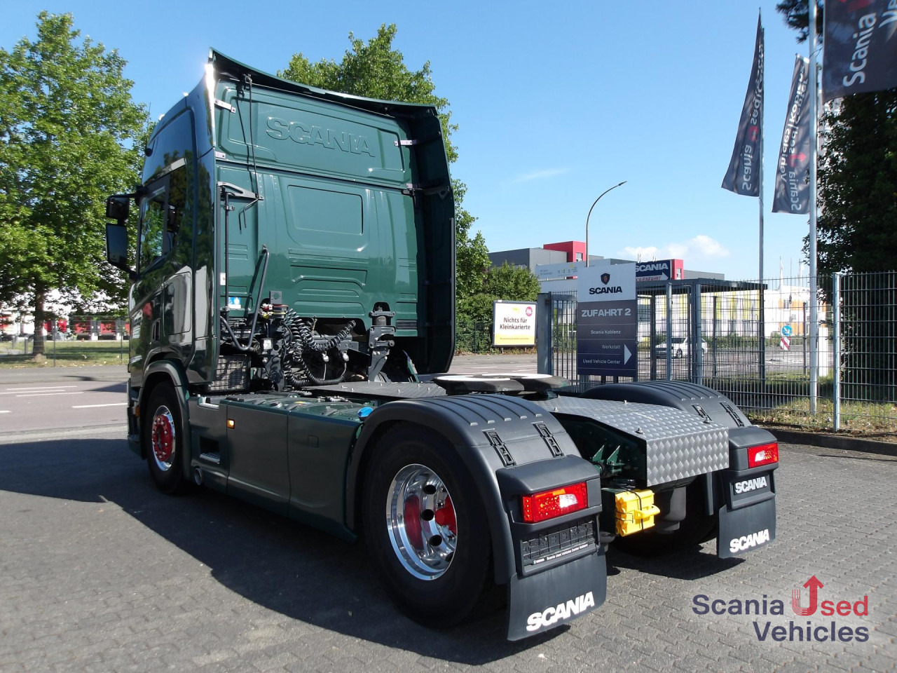 Tracteur routier SCANIA R 540 NA - HIGHLINE - ALCOA - LEDER - PTO: photos 11