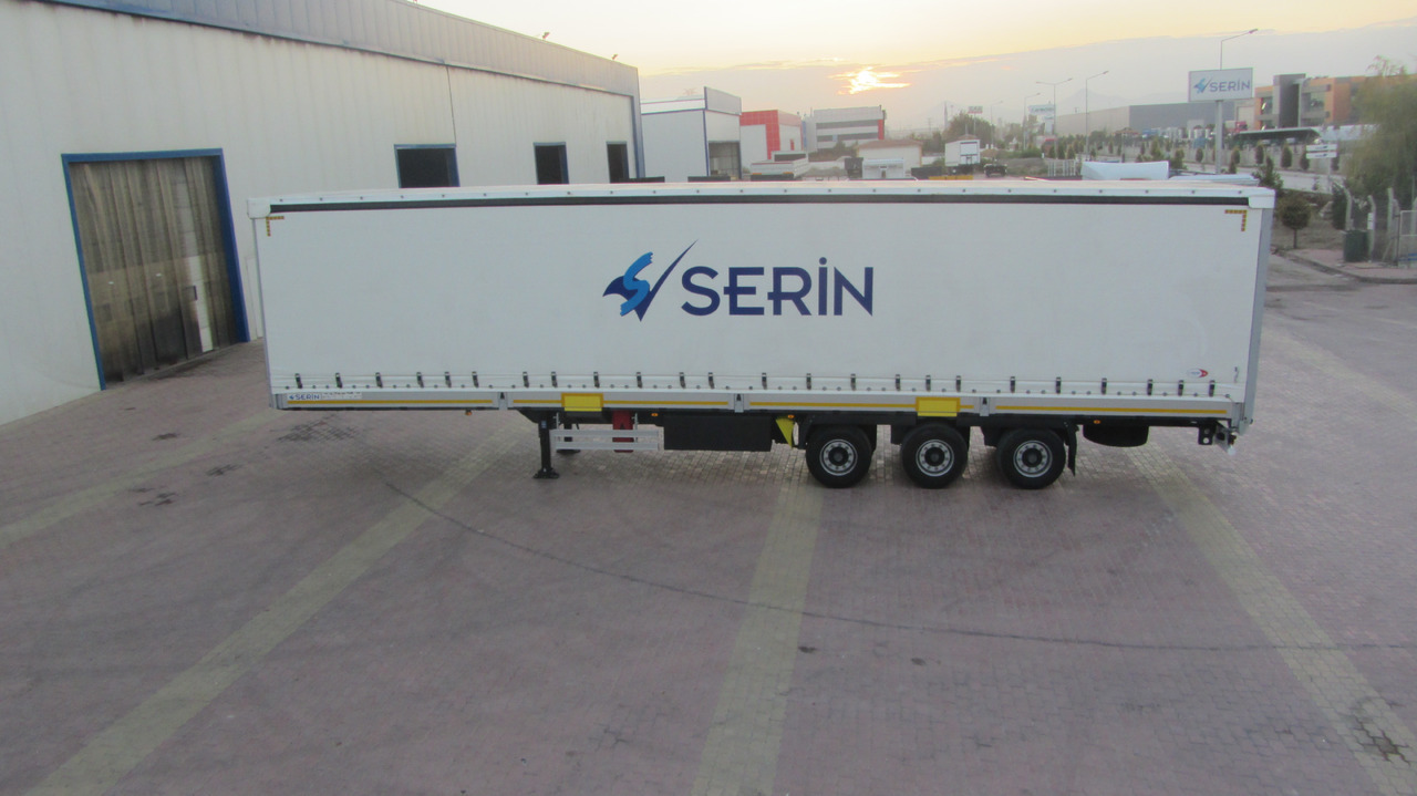 Crédit-bail de SERIN Optima Curtainsider Semi Trailer SERIN Optima Curtainsider Semi Trailer: photos 6
