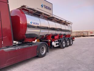 SERIN Stainless Steel Tanker 32 m³ - Semi-remorque citerne: photos 1 SERIN Stainless Steel Tanker 32 m³ - Semi-remorque citerne: photos 1