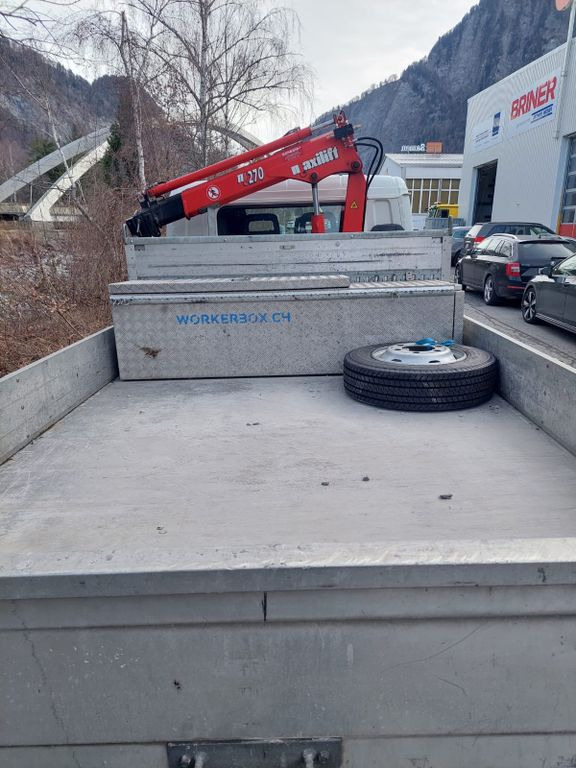 Camion grue, Camion benne Mitsubishi Fuso 7C18, E6, Kipper+Kran Maxilift 270 Mitsubishi Fuso 7C18, E6, Kipper+Kran Maxilift 270: photos 8