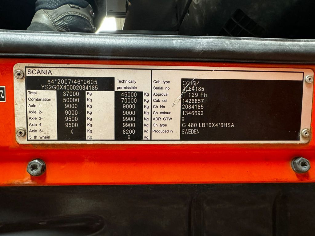 Camion hydrocureur Scania G480 LB 10x4 6HSA, Amphitec Vortex G2: photos 14