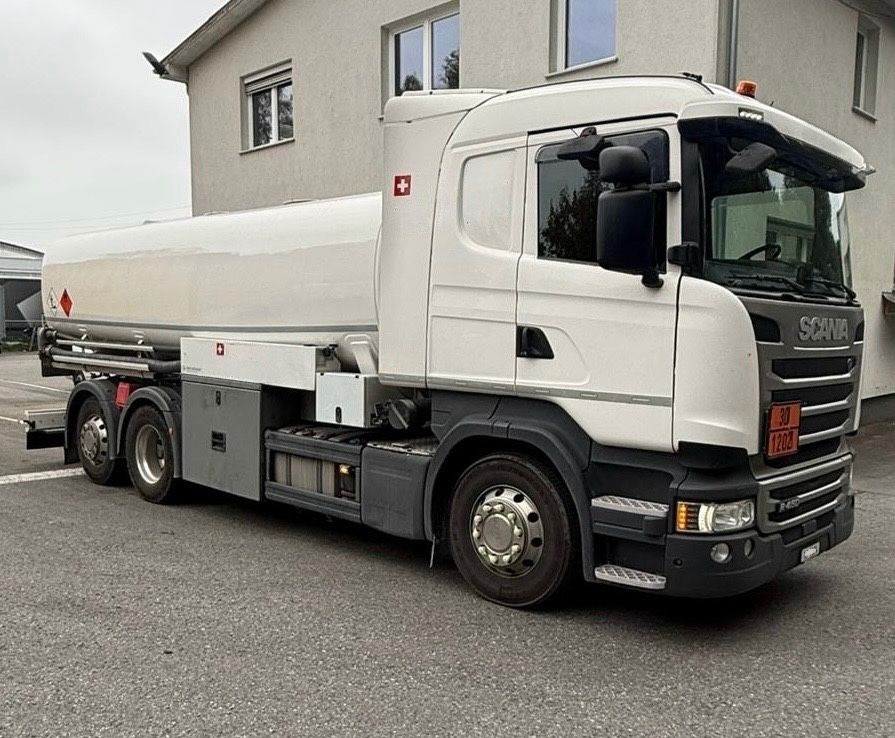 Scania R450 LB 6x2, ADR, E6,Schwarzmüller,Diesel/Benzin - Camion citerne: photos 1 Scania R450 LB 6x2, ADR, E6,Schwarzmüller,Diesel/Benzin - Camion citerne: photos 1