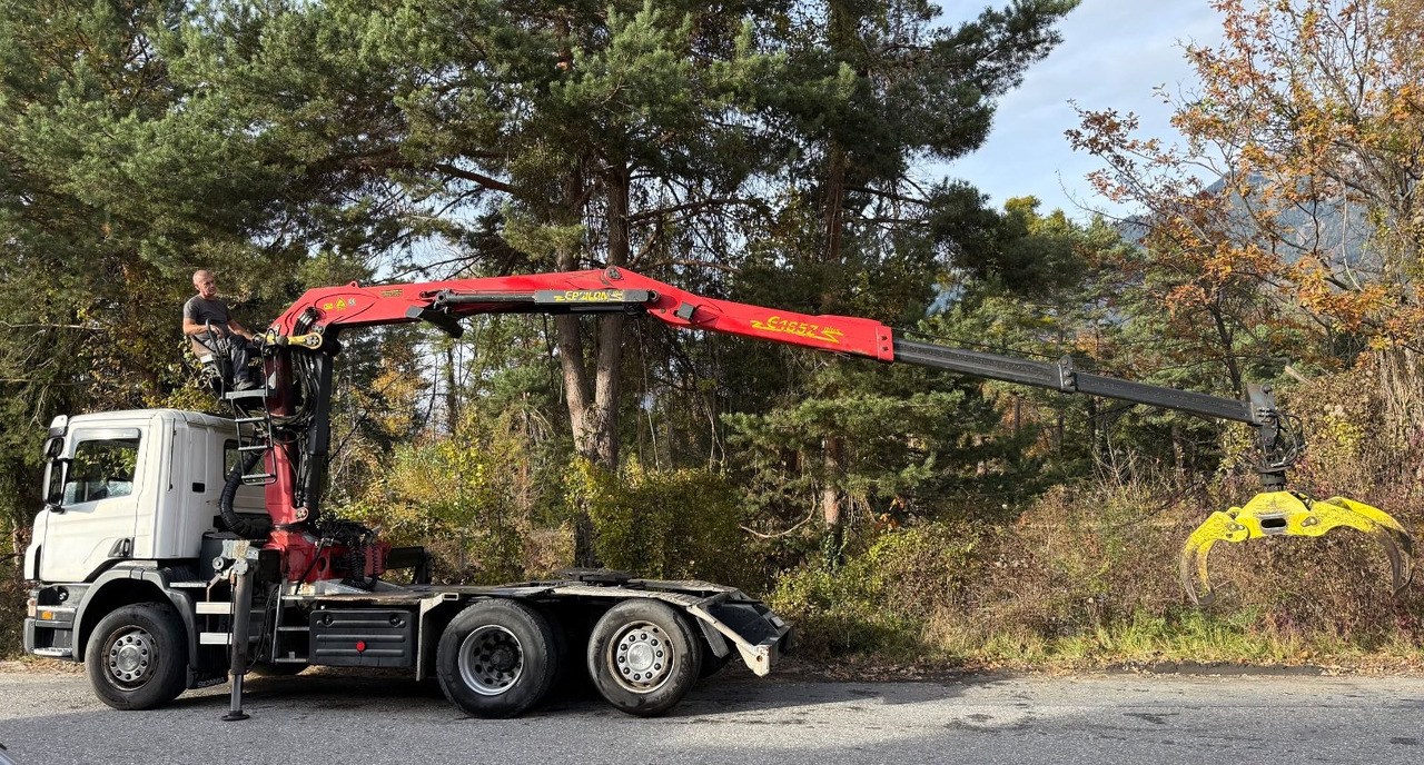 Scania P380 LB 6x2,E4,Palfinger Epsilon E165Z Plus,Kran - Tracteur routier: photos 3 Scania P380 LB 6x2,E4,Palfinger Epsilon E165Z Plus,Kran - Tracteur routier: photos 3