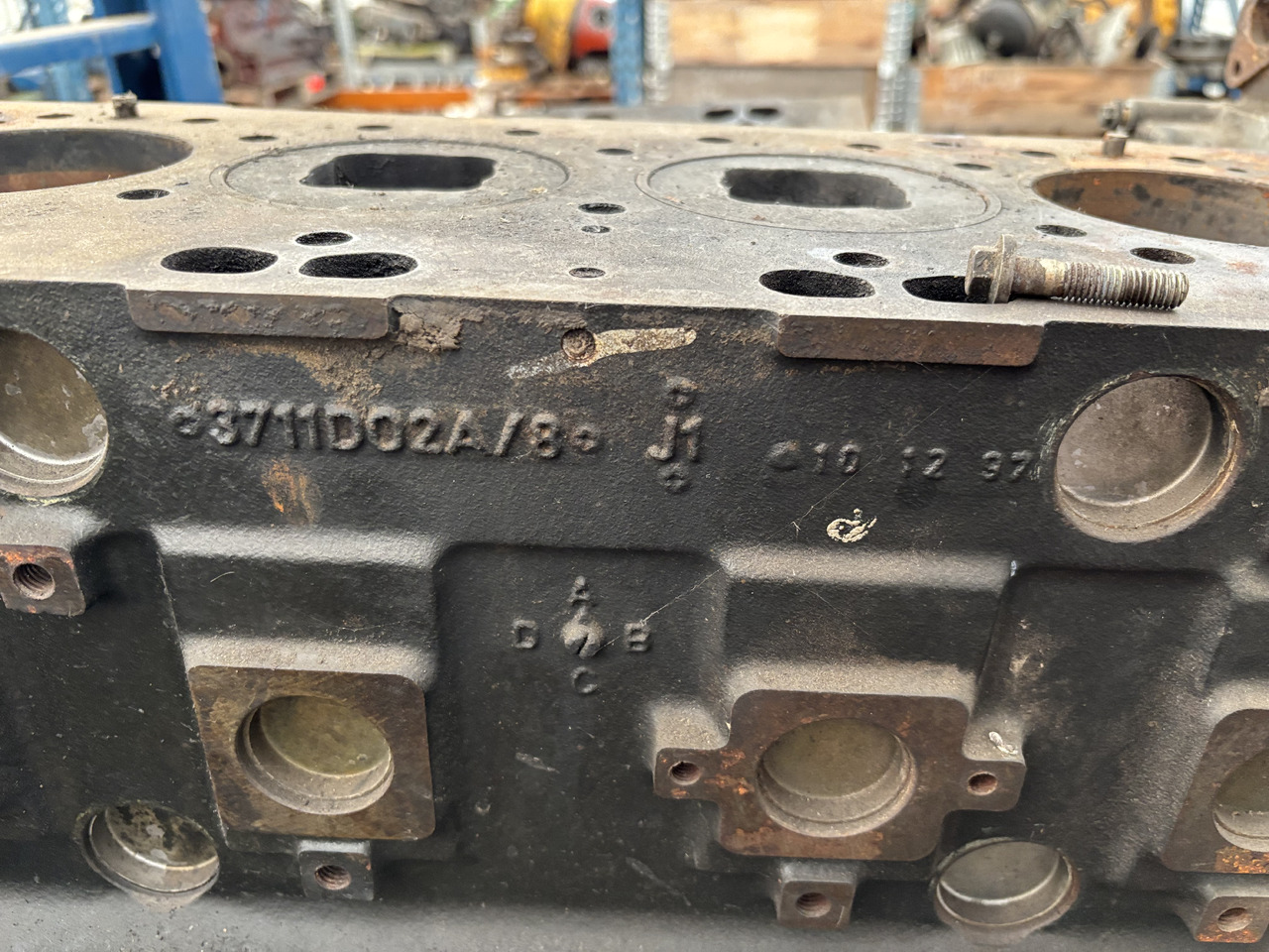 Volant moteur pour Machine agricole Perkins 1004 1004-40T Silnik Blok Silnika Koło Zamachowe Wał CZĘŚCI: photos 8