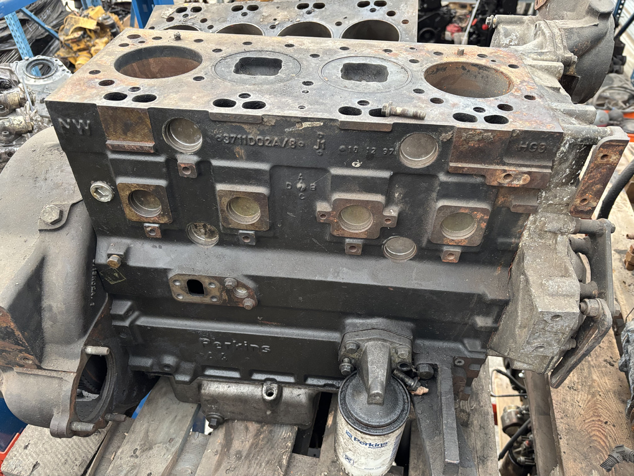 Volant moteur pour Machine agricole Perkins 1004 1004-40T Silnik Blok Silnika Koło Zamachowe Wał CZĘŚCI: photos 7