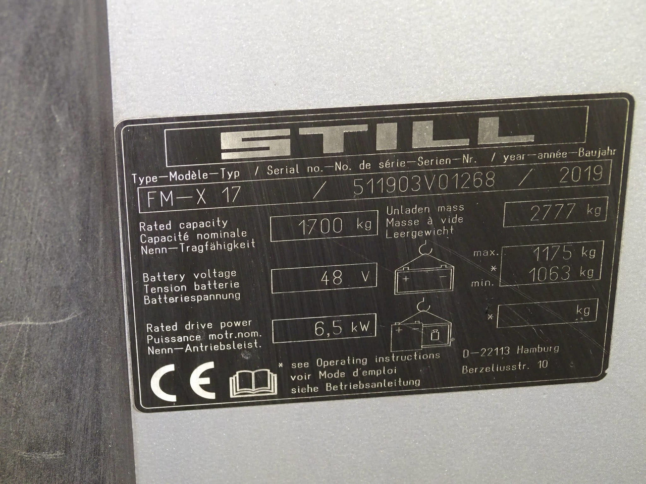 STILL FM-X17 - Chariot à mât rétractable: photos 5 STILL FM-X17 - Chariot à mât rétractable: photos 5
