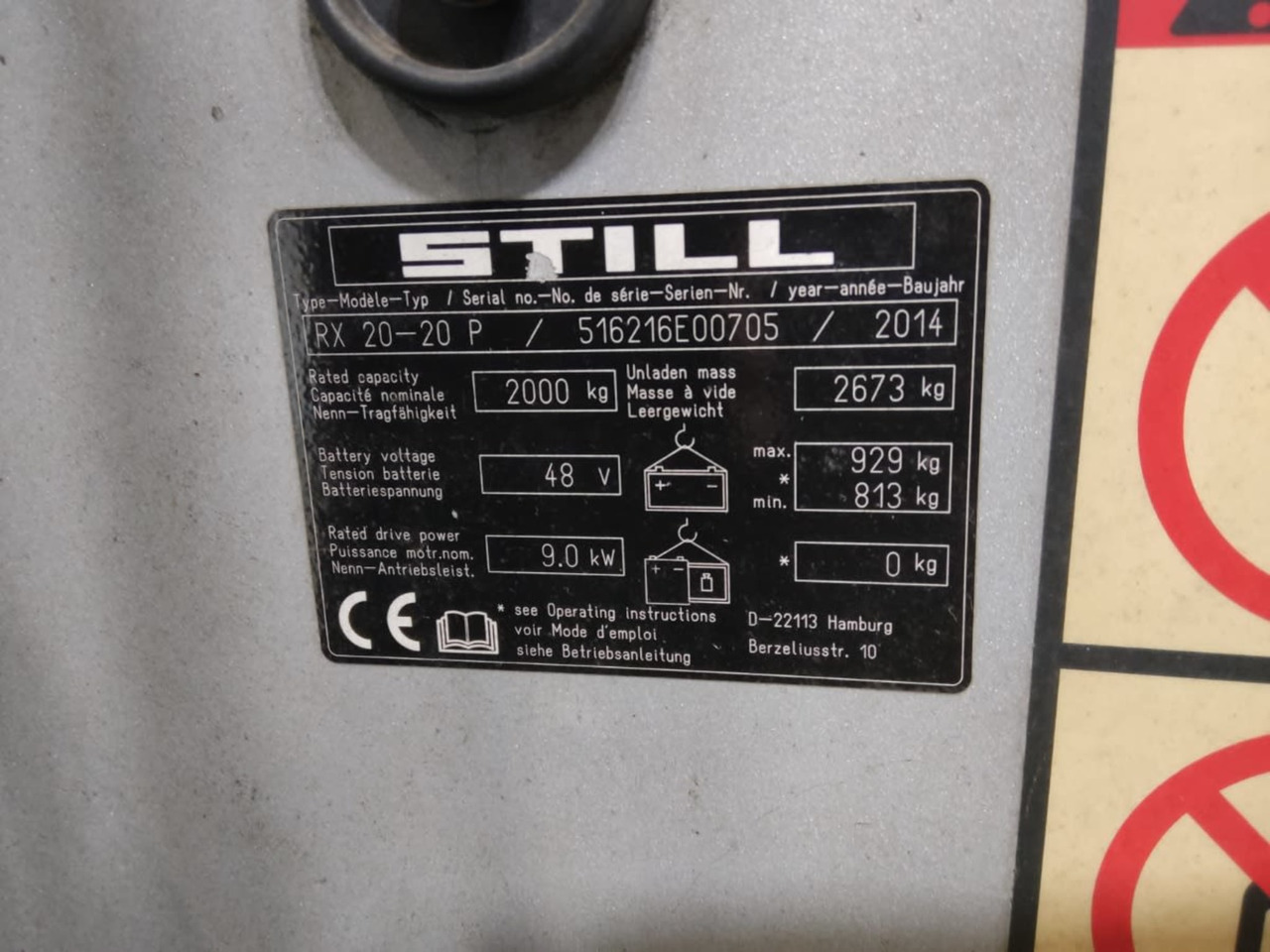 STILL RX20-20 - Chariot élévateur électrique: photos 5 STILL RX20-20 - Chariot élévateur électrique: photos 5