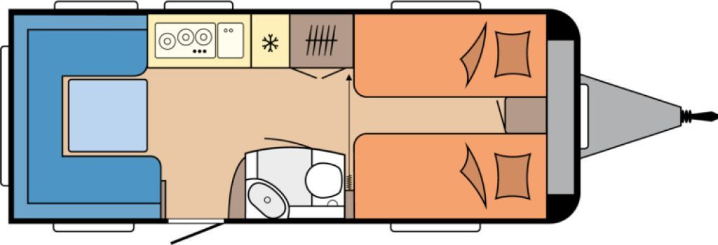 Hobby De Luxe 540 UL 2026 AUTARK AMBIENTE ROLLROST - Caravane: photos 2 Hobby De Luxe 540 UL 2026 AUTARK AMBIENTE ROLLROST - Caravane: photos 2