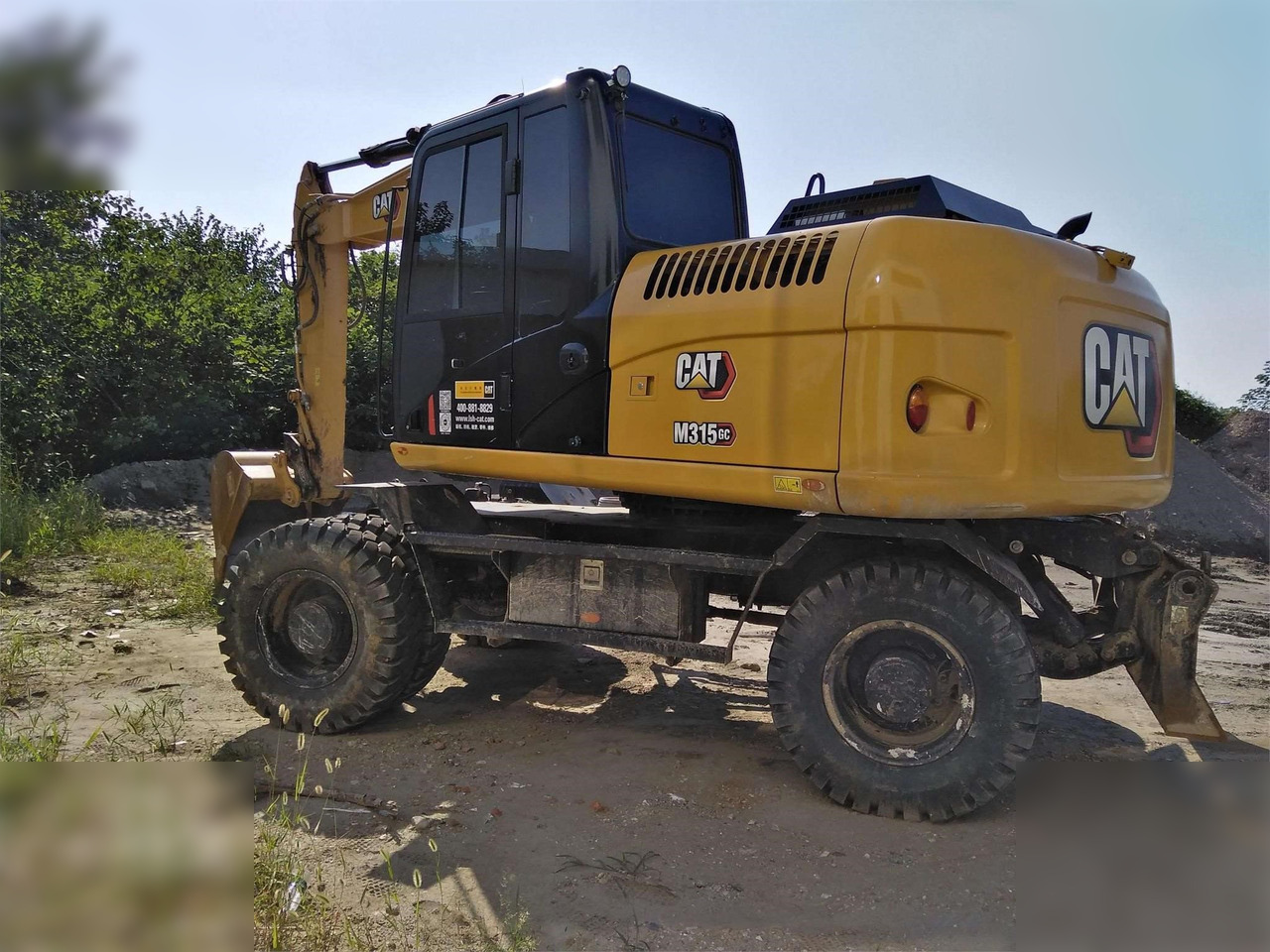 2023 CATERPILLAR M315GC - Pelle sur pneus: photos 4 2023 CATERPILLAR M315GC - Pelle sur pneus: photos 4