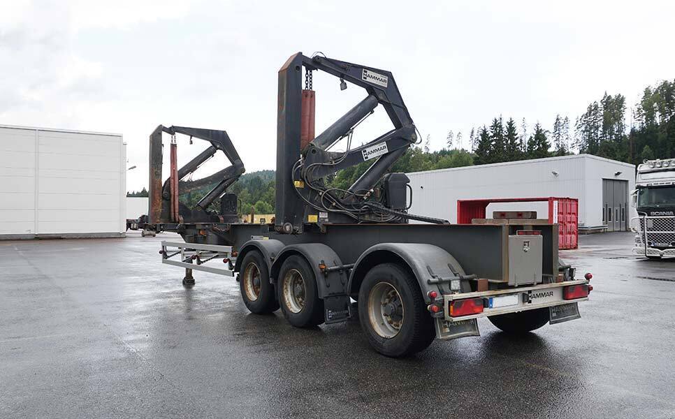Hammar 160 HS, Sideloader, 33 tonnes SWL (20'-40') - Semi-remorque porte-conteneur/ Caisse mobile: photos 1 Hammar 160 HS, Sideloader, 33 tonnes SWL (20'-40') - Semi-remorque porte-conteneur/ Caisse mobile: photos 1