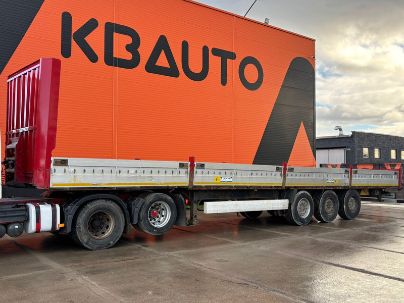 Krone SDP 27 PLATFORM L=13663 mm / SAF AXLES - Semi-remorque plateau: photos 1 Krone SDP 27 PLATFORM L=13663 mm / SAF AXLES - Semi-remorque plateau: photos 1