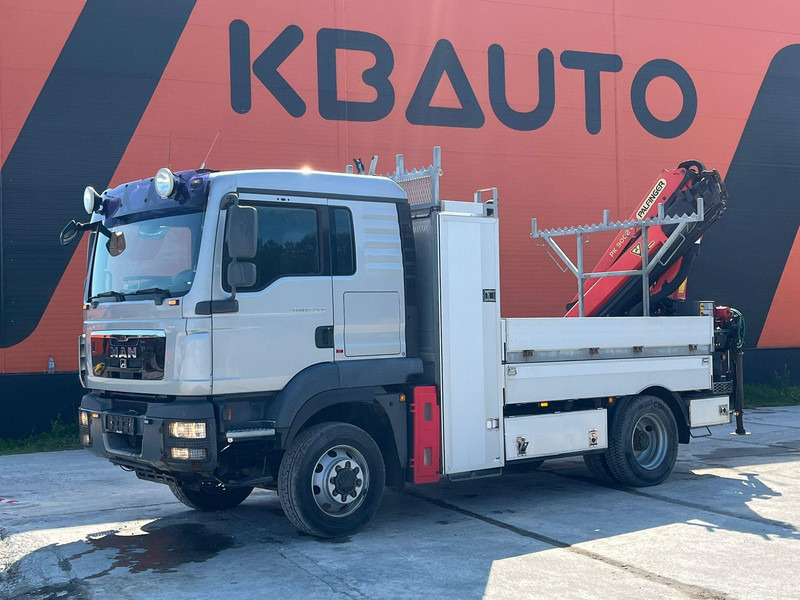 MAN TGM 13.290 4x4 PK9002 / PLATFORM L=3212 mm - Camion plateau, Camion grue: photos 2 MAN TGM 13.290 4x4 PK9002 / PLATFORM L=3212 mm - Camion plateau, Camion grue: photos 2