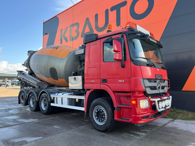 Mercedes-Benz Actros 2646 8x4*4 MSM 9 m3 / MSM 9M - Camion malaxeur: photos 3 Mercedes-Benz Actros 2646 8x4*4 MSM 9 m3 / MSM 9M - Camion malaxeur: photos 3