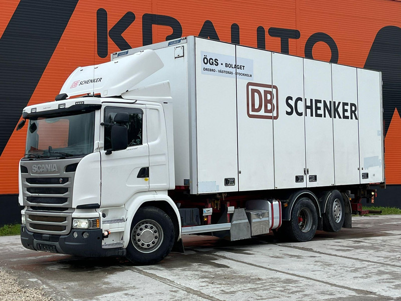 Camion fourgon Scania G 450 6x2*4 RETARDER / BOX L=7360 mm: photos 1