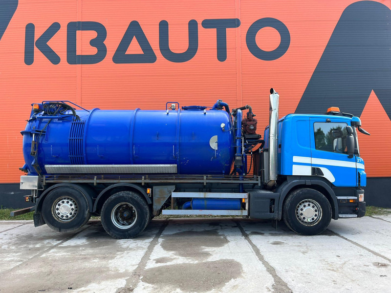 Scania P 420 6x2*4 ADR TANK INTERCONSULT 14230 l / VACUUM Pagani MEC 8000 year 2017 - Camion hydrocureur: photos 4 Scania P 420 6x2*4 ADR TANK INTERCONSULT 14230 l / VACUUM Pagani MEC 8000 year 2017 - Camion hydrocureur: photos 4