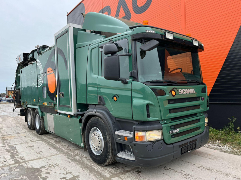 Scania P 420 6x2*4 DISAB EN VAC 12,5 m3 - Camion hydrocureur: photos 4 Scania P 420 6x2*4 DISAB EN VAC 12,5 m3 - Camion hydrocureur: photos 4
