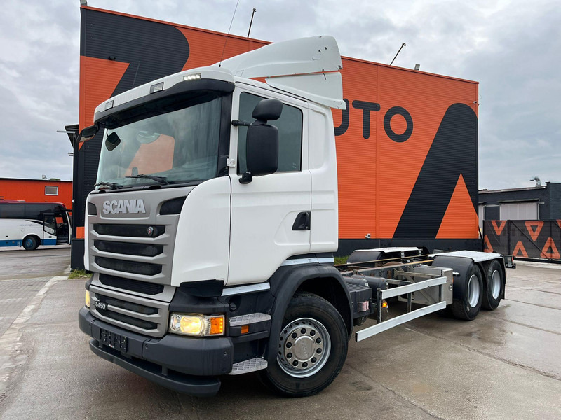 Scania R 450 6x4 CHASSIS L=8298 mm - Châssis cabine: photos 2 Scania R 450 6x4 CHASSIS L=8298 mm - Châssis cabine: photos 2