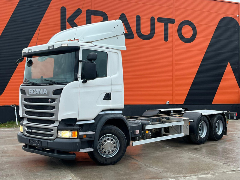 Scania R 450 6x4 CHASSIS L=8298 mm - Châssis cabine: photos 1 Scania R 450 6x4 CHASSIS L=8298 mm - Châssis cabine: photos 1