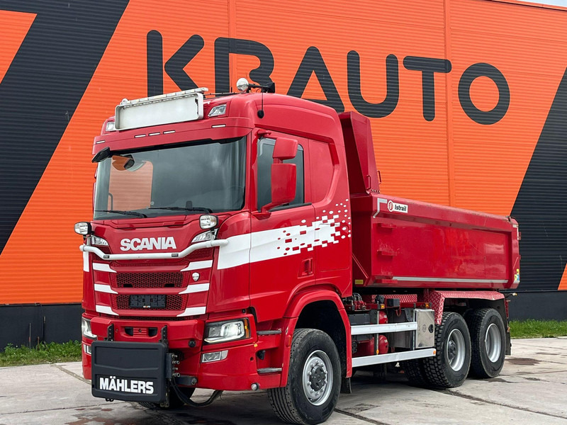 Scania R 500 4x4+2 RETARDER / BIG AXLE / BOX L=4743 mm - Camion benne: photos 1 Scania R 500 4x4+2 RETARDER / BIG AXLE / BOX L=4743 mm - Camion benne: photos 1
