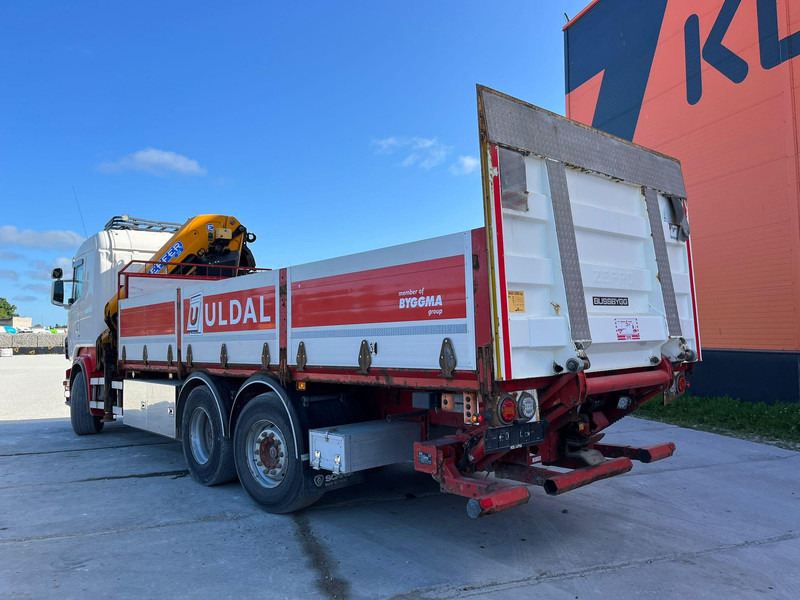 Camion plateau, Camion grue Scania R 500 6x2*4 EFFER 255/6S / PLATFORM L=6620 mm: photos 7