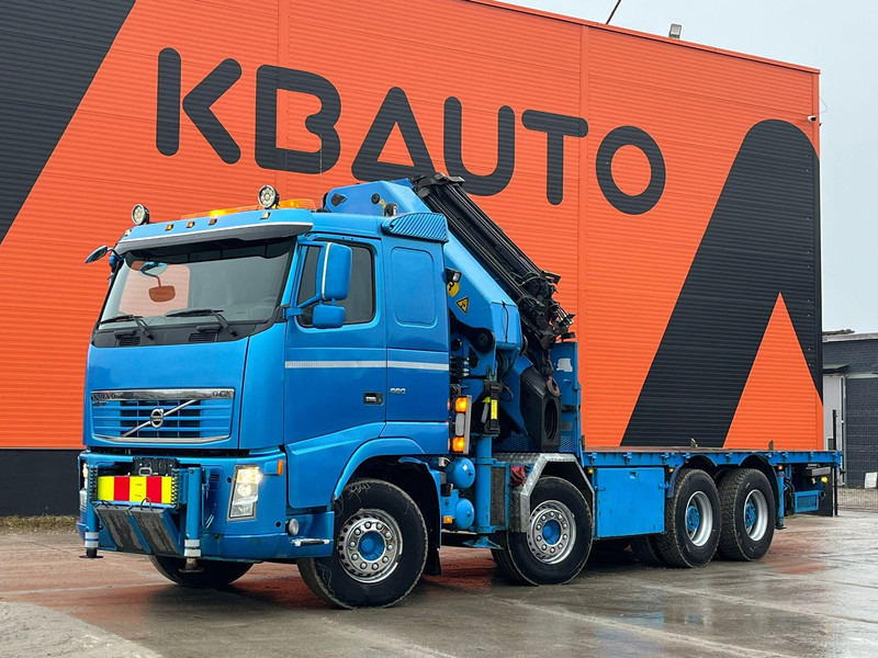 Volvo FH 16 660 8x4 PK60002 + JIB / PLATFORM L=6232 mm - Camion plateau, Camion grue: photos 2 Volvo FH 16 660 8x4 PK60002 + JIB / PLATFORM L=6232 mm - Camion plateau, Camion grue: photos 2