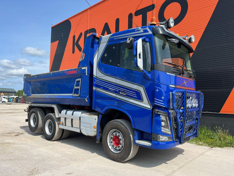 Volvo FH 16 750 6x4 RETARDER / TANDEM AXLE LIFT / BIG AXLES / BOX L=4732 mm - Camion benne: photos 4 Volvo FH 16 750 6x4 RETARDER / TANDEM AXLE LIFT / BIG AXLES / BOX L=4732 mm - Camion benne: photos 4