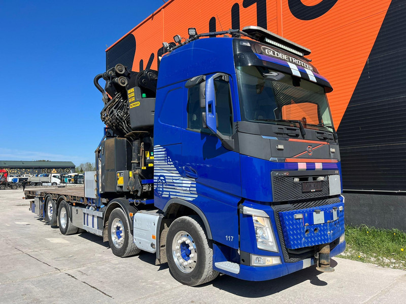 Volvo FH 460 8x2*6 PK78002 + JIB + WINCH / PLATFORM L=7190 mm - Camion plateau, Camion grue: photos 4 Volvo FH 460 8x2*6 PK78002 + JIB + WINCH / PLATFORM L=7190 mm - Camion plateau, Camion grue: photos 4