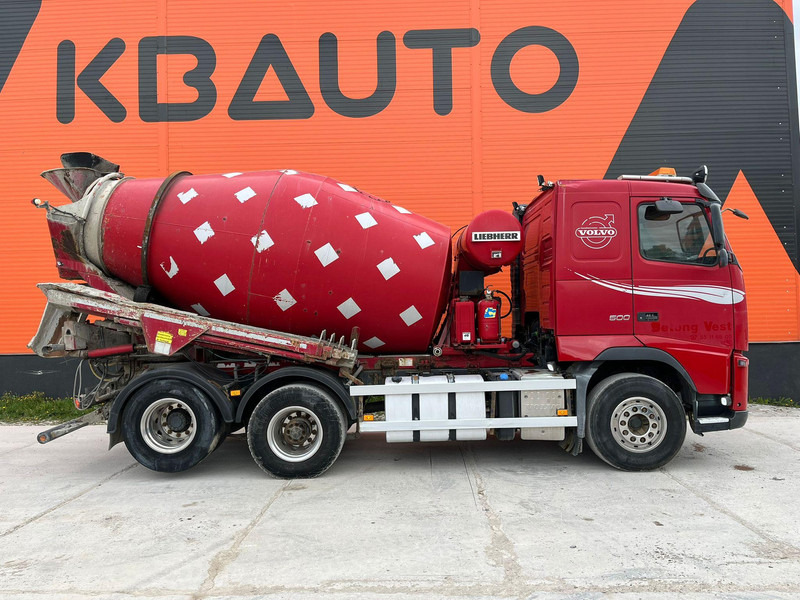 Volvo FH 500 6x2 LIEBHERR 7 m3 / CHUTE 9 m / RETARDER / BIG AXLE - Camion malaxeur: photos 3 Volvo FH 500 6x2 LIEBHERR 7 m3 / CHUTE 9 m / RETARDER / BIG AXLE - Camion malaxeur: photos 3