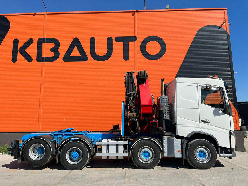 Volvo FH 500 8x2*4 HMF 6020 OK6 / JIB FJ1200 K6 / WINCH - Camion plateau, Camion grue: photos 5 Volvo FH 500 8x2*4 HMF 6020 OK6 / JIB FJ1200 K6 / WINCH - Camion plateau, Camion grue: photos 5