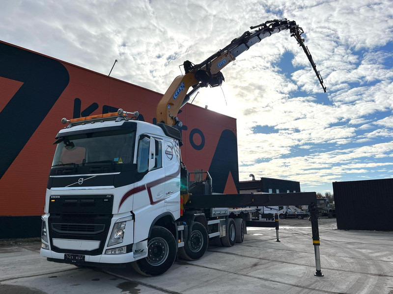 Volvo FH 540 8x2*6 EFFER 685/6S + JIB + WINCH / PLATFORM 6072-7081 mm EXTENDABLE - Camion plateau, Camion grue: photos 1 Volvo FH 540 8x2*6 EFFER 685/6S + JIB + WINCH / PLATFORM 6072-7081 mm EXTENDABLE - Camion plateau, Camion grue: photos 1