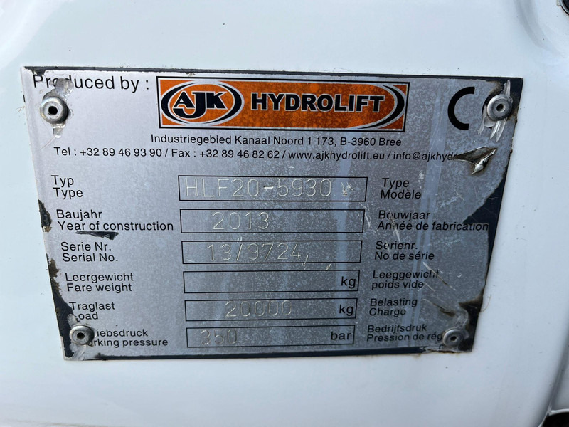 Camion ampliroll Volvo FH 540 8x4*4 AJK 20 ton / L=5700 mm: photos 14