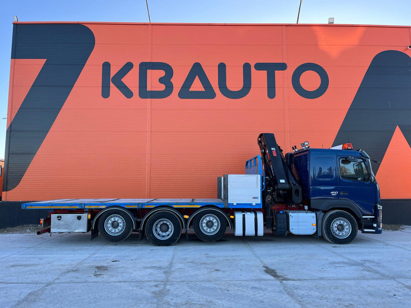 Volvo FM 460 8x2*6 HIAB 302E-6 / PLATFORM L=6720 mm - Camion plateau, Camion grue: photos 4 Volvo FM 460 8x2*6 HIAB 302E-6 / PLATFORM L=6720 mm - Camion plateau, Camion grue: photos 4