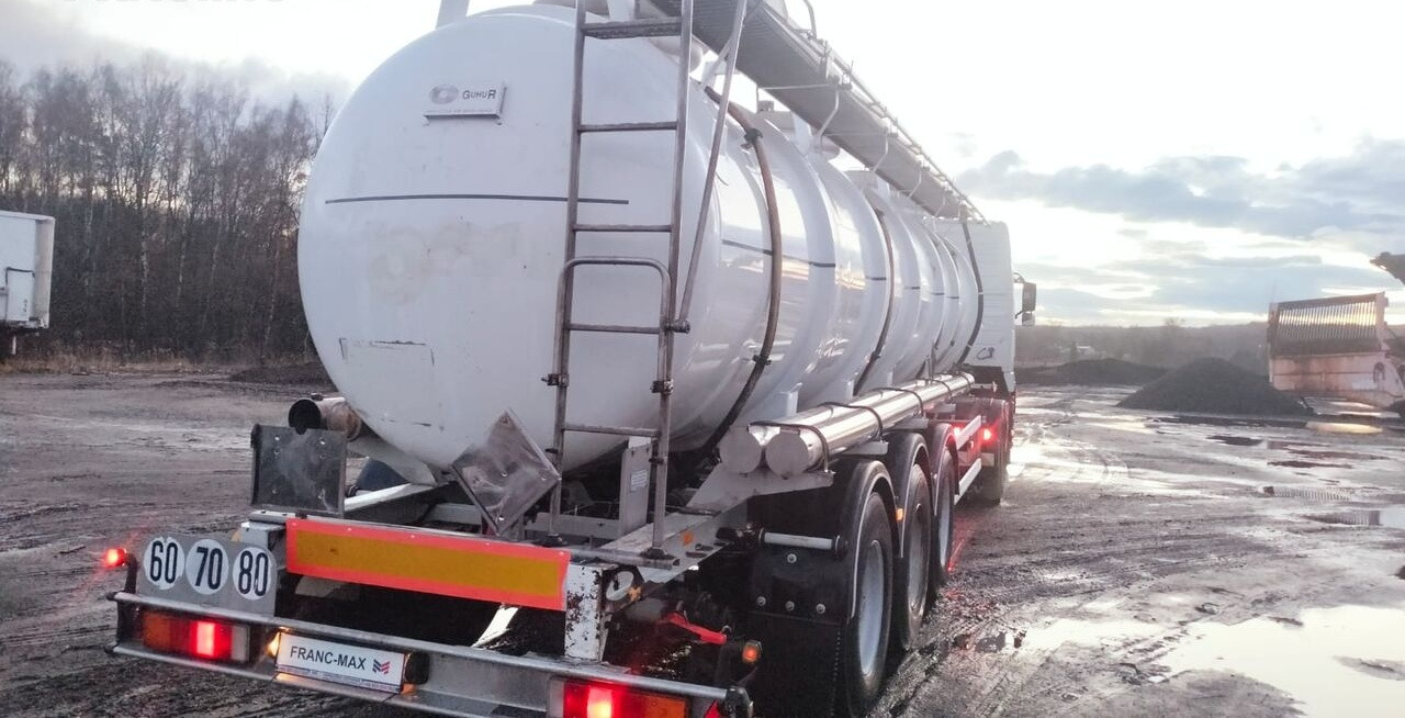 Guhur ADR L4BN/ chemiczna / polyester / poj. 24.600L - Semi-remorque citerne: photos 3 Guhur ADR L4BN/ chemiczna / polyester / poj. 24.600L - Semi-remorque citerne: photos 3