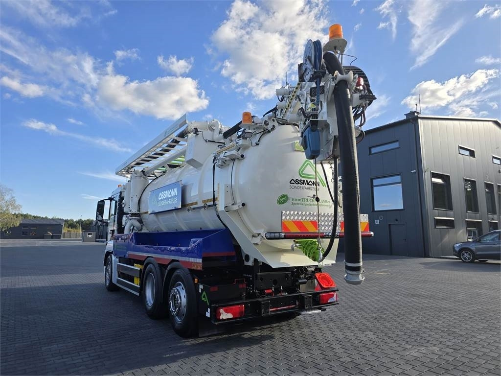 MAN ASSMANN ADR KOMBI FOR CLEANING CANALS WUKO - Camion hydrocureur: photos 5 MAN ASSMANN ADR KOMBI FOR CLEANING CANALS WUKO - Camion hydrocureur: photos 5