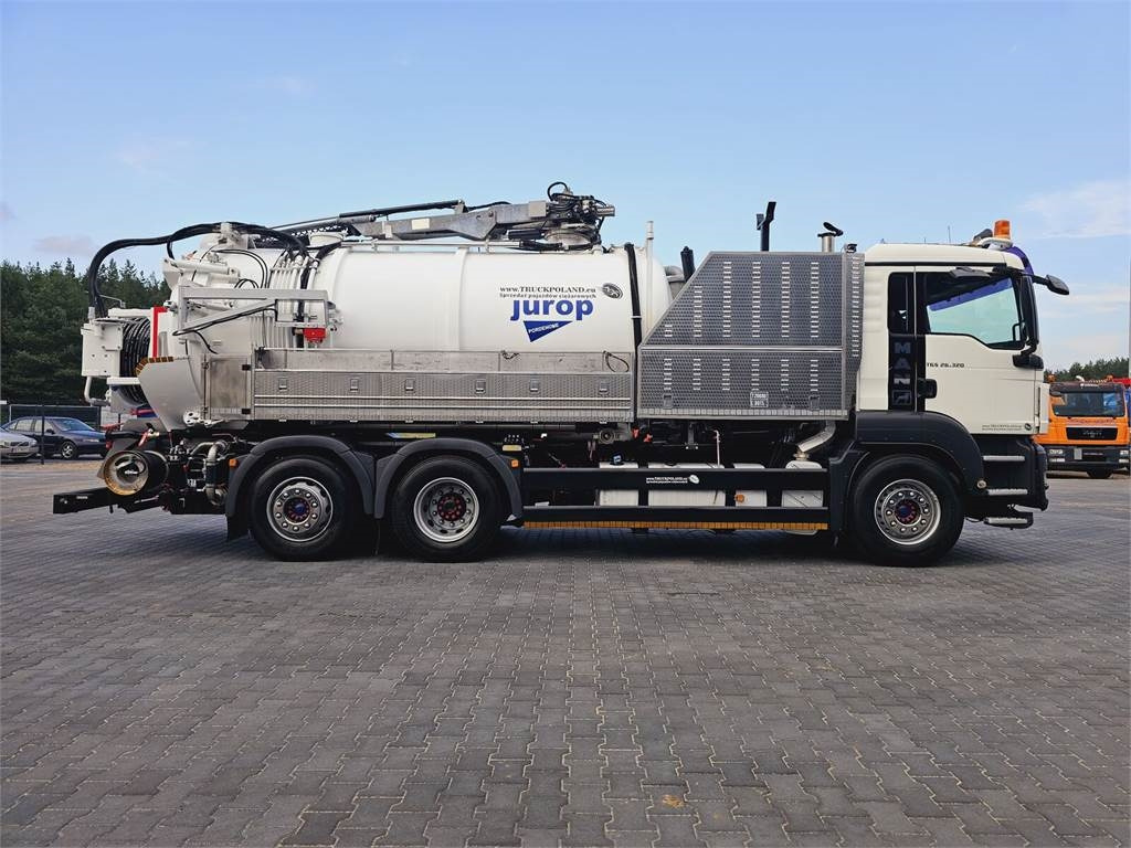 Camion hydrocureur MAN JUROP VJC9 / 5 2010 WUKO for collecting liquid was: photos 7 Camion hydrocureur MAN JUROP VJC9 / 5 2010 WUKO for collecting liquid was: photos 7
