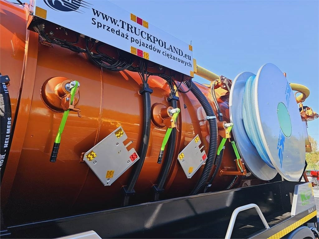Camion hydrocureur MAN WUKO KROLL ADR COMBI FOR SEWER CLEANING: photos 15