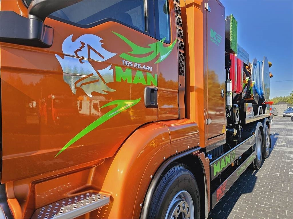 Camion hydrocureur MAN WUKO KROLL ADR COMBI FOR SEWER CLEANING: photos 10