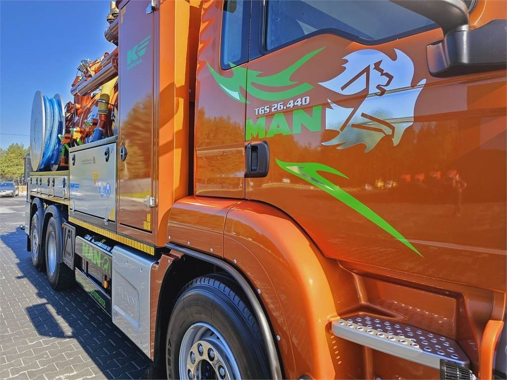 Camion hydrocureur MAN WUKO KROLL ADR COMBI FOR SEWER CLEANING: photos 8