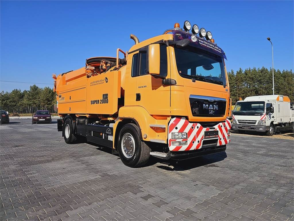 MAN Wiedemann SUPER 2000 4x2 WUKO RECYKLING for collec - Camion hydrocureur: photos 2 MAN Wiedemann SUPER 2000 4x2 WUKO RECYKLING for collec - Camion hydrocureur: photos 2