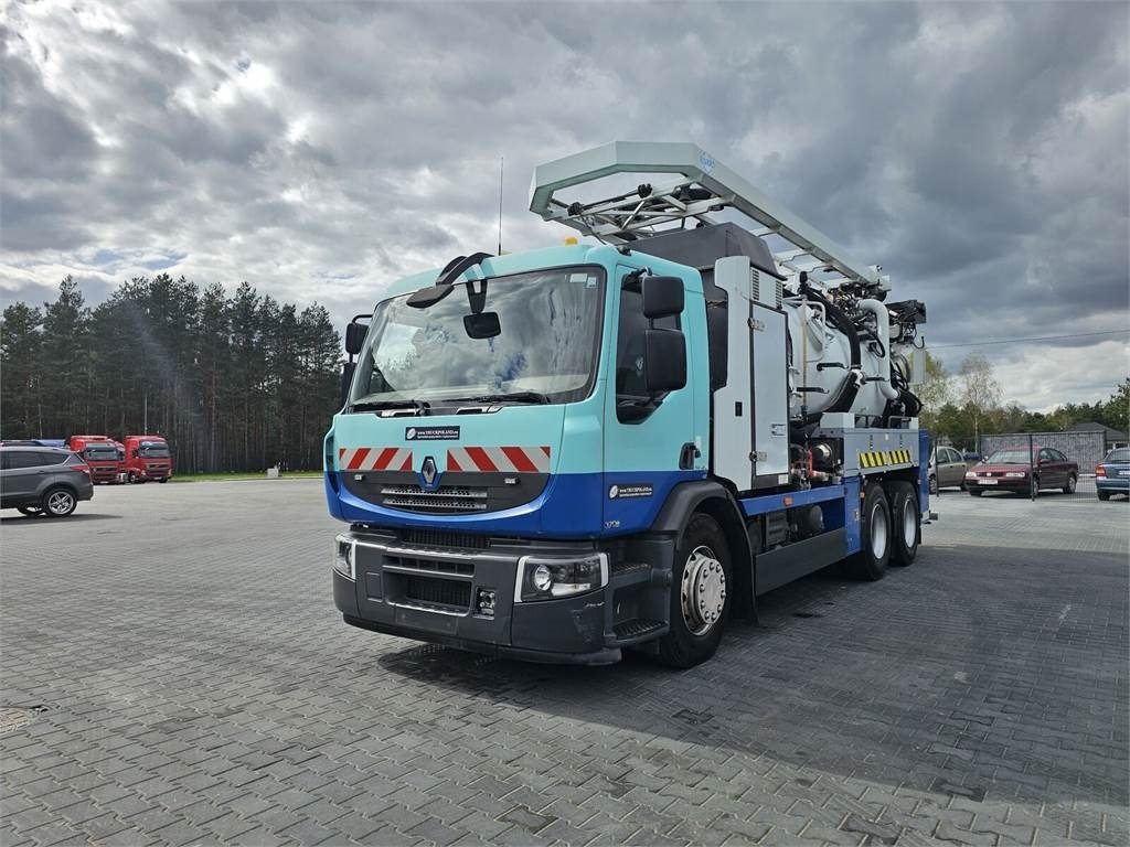 Renault 6x4 WUKO RIVARD RECYTLING for collecting liquid wa - Camion hydrocureur: photos 2 Renault 6x4 WUKO RIVARD RECYTLING for collecting liquid wa - Camion hydrocureur: photos 2