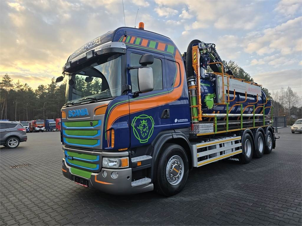 Scania Amphitec VORTEX G2 ATEX suction and blowing vacuum - Camion hydrocureur: photos 3 Scania Amphitec VORTEX G2 ATEX suction and blowing vacuum - Camion hydrocureur: photos 3