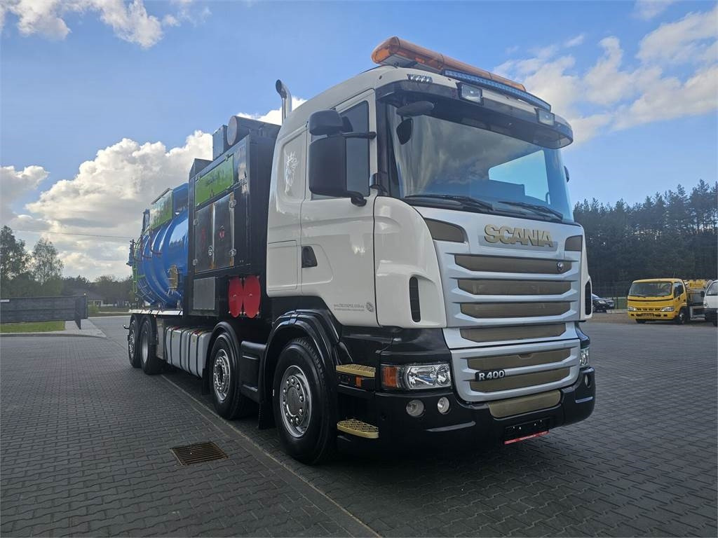 Scania Disab Centurion P210/8 Vacuum suction loader - Camion hydrocureur: photos 2 Scania Disab Centurion P210/8 Vacuum suction loader - Camion hydrocureur: photos 2