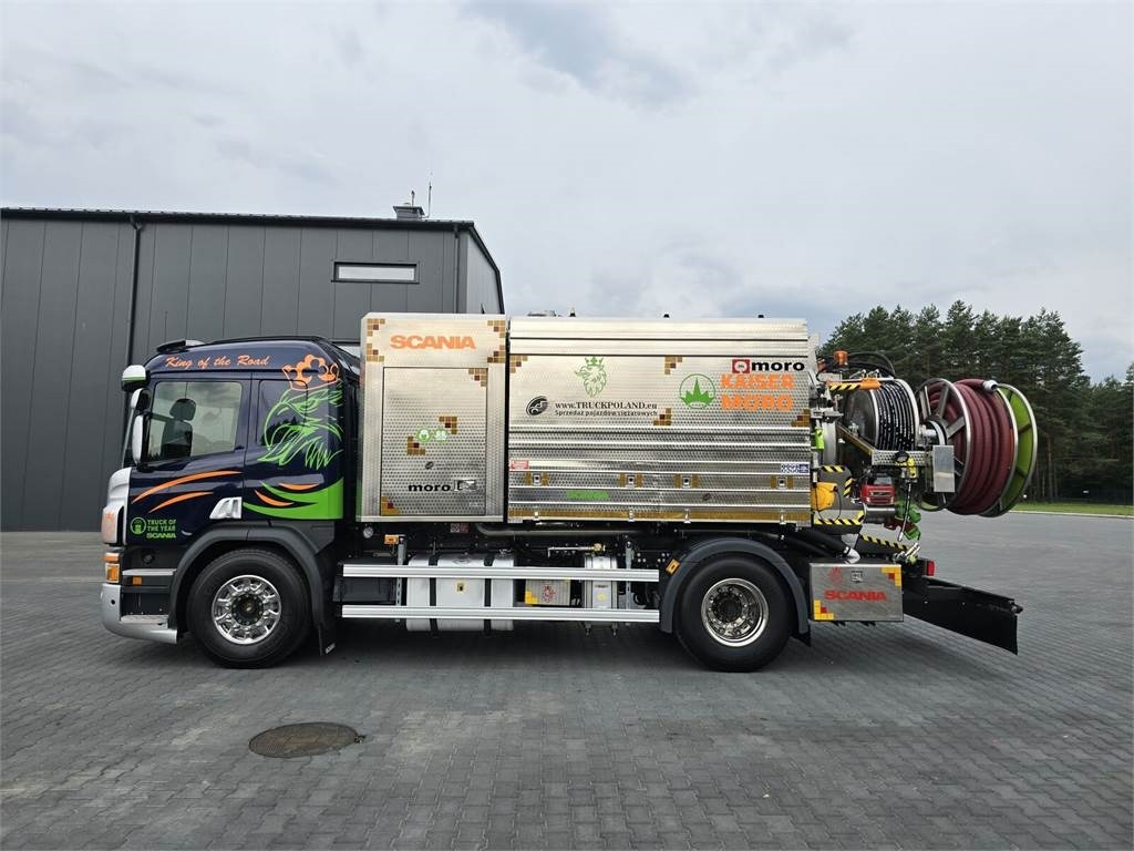 Scania MORO KAISER WUKO COMBI HOT WATER FOR CLEANING SEWE - Camion hydrocureur: photos 4 Scania MORO KAISER WUKO COMBI HOT WATER FOR CLEANING SEWE - Camion hydrocureur: photos 4