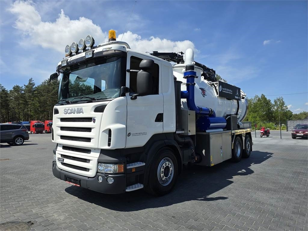 Scania Saugbagger Larsen FlexVac 311 Vacuum suction loade - Pelle: photos 3 Scania Saugbagger Larsen FlexVac 311 Vacuum suction loade - Pelle: photos 3