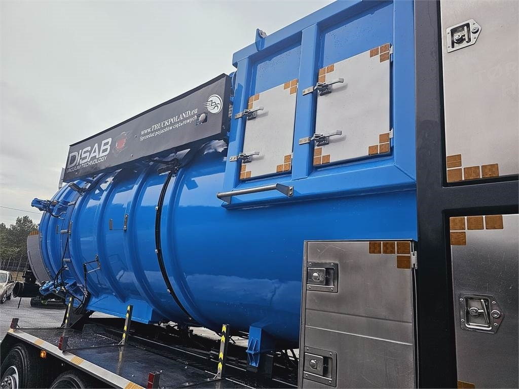 Volvo Disab Centurion P210/9 Suction-blowing vacuum load - Camion hydrocureur: photos 4 Volvo Disab Centurion P210/9 Suction-blowing vacuum load - Camion hydrocureur: photos 4