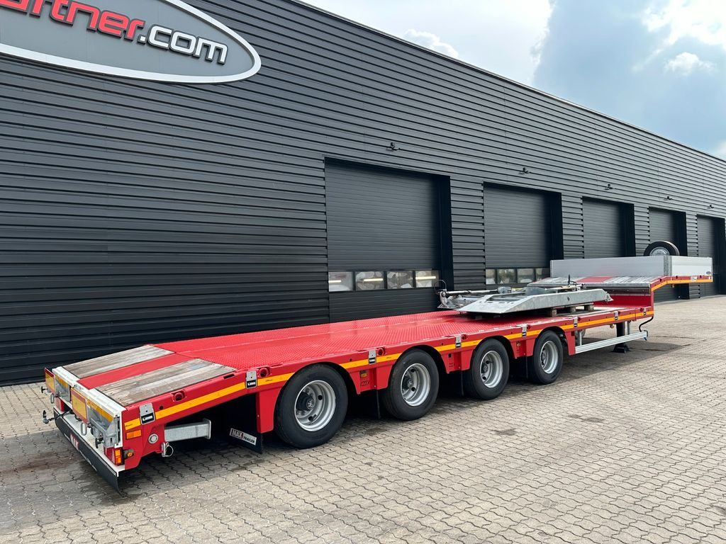 Faymonville Maxtrailer MAX 100 tieflader / ausziehbar - Semi-remorque surbaissé: photos 2 Faymonville Maxtrailer MAX 100 tieflader / ausziehbar - Semi-remorque surbaissé: photos 2