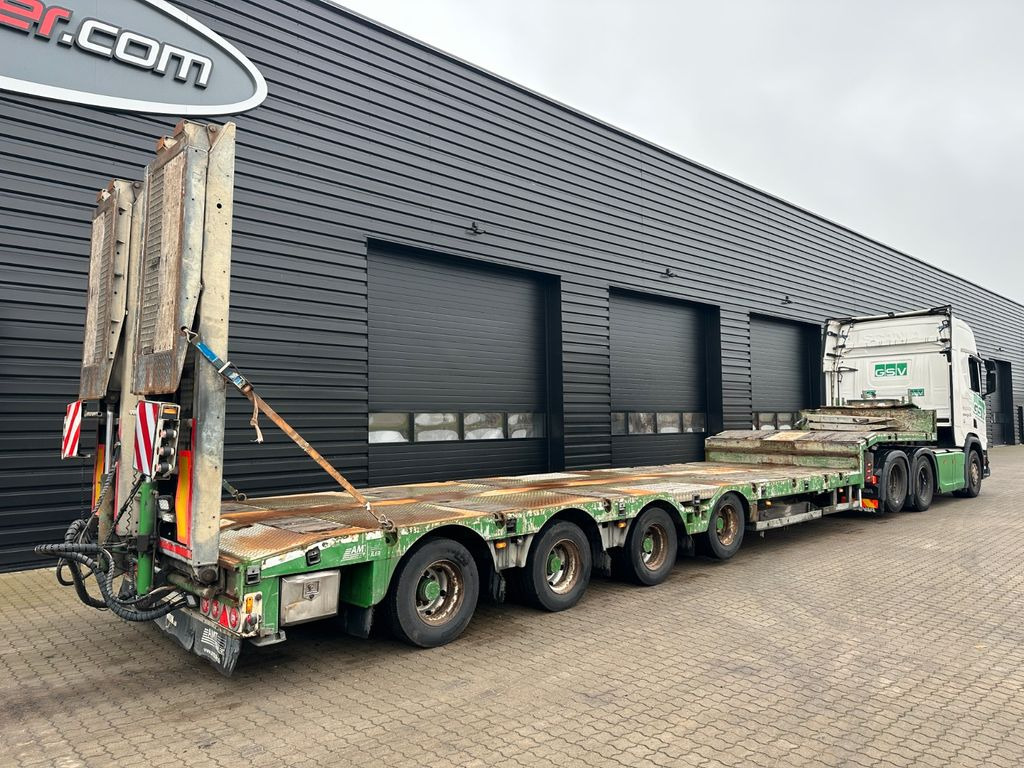 HRD AMT 4 achs tieflader / radmulde - Semi-remorque surbaissé: photos 2 HRD AMT 4 achs tieflader / radmulde - Semi-remorque surbaissé: photos 2