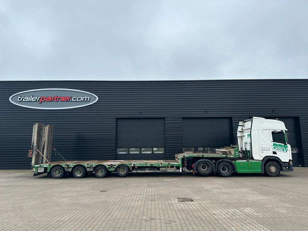 HRD AMT 4 achs tieflader / radmulde - Semi-remorque surbaissé: photos 1 HRD AMT 4 achs tieflader / radmulde - Semi-remorque surbaissé: photos 1